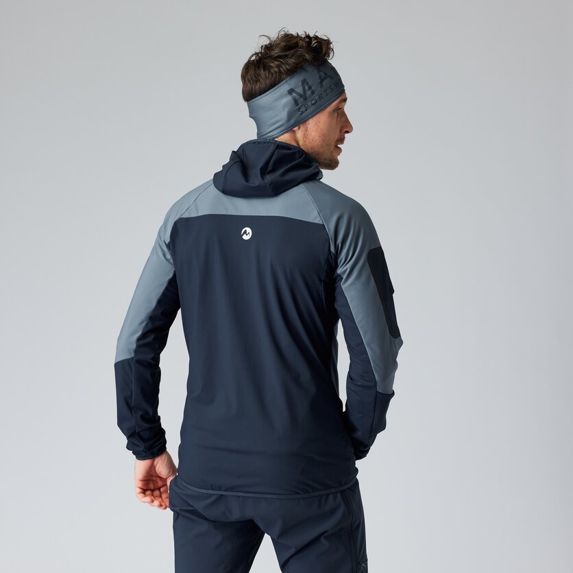 Martini Sportswear - QUANTUM - Hybridjacken in poseidon-moon - product.alttext.Rückansicht Model - Herren