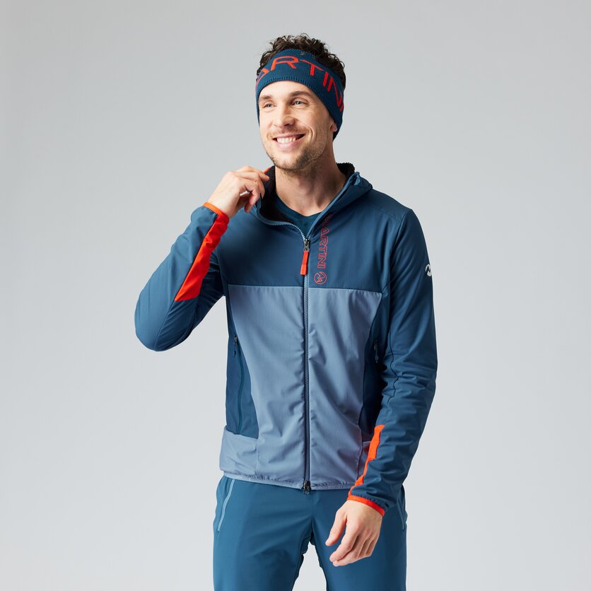 Martini Sportswear - TENNESS - Hybridjacken in moon-poseidon-lava - product.alttext.Vorderansicht Model - Herren