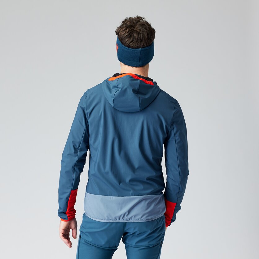 Martini Sportswear - TENNESS - Hybridjacken in moon-poseidon-lava - product.alttext.Rückansicht Model - Herren