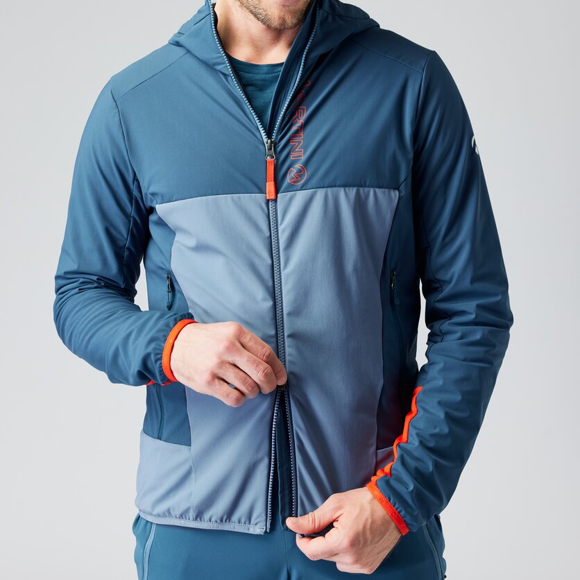 Martini Sportswear - TENNESS - Hybridjacken in moon-poseidon-lava - product.alttext.Detail 1 - Herren