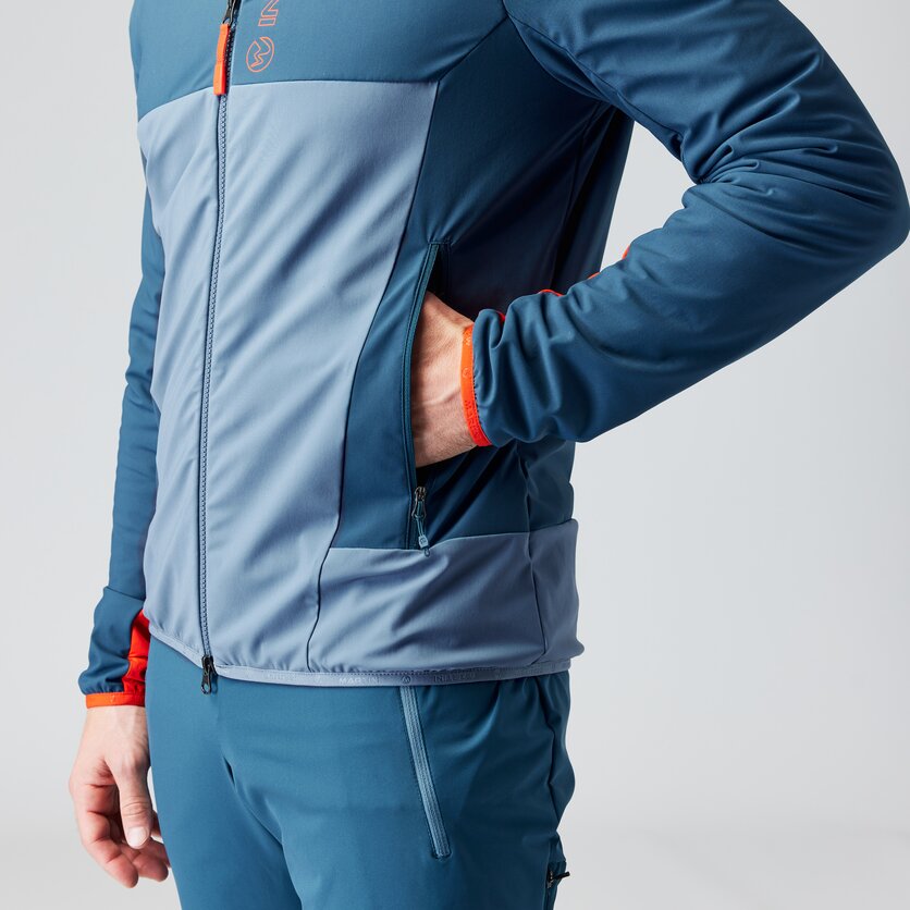 Martini Sportswear - TENNESS - Hybridjacken in moon-poseidon-lava - product.alttext.Detail 2 - Herren