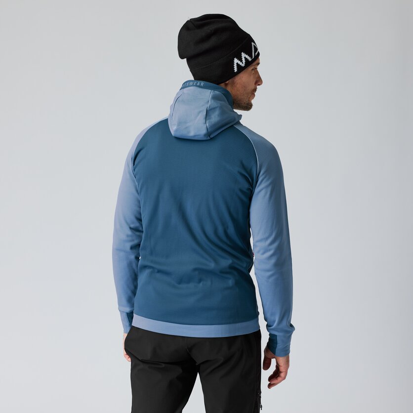 Martini Sportswear - OPEN.MIND - Fleecejacke in poseidon-moon - product.alttext.Rückansicht Model - Herren