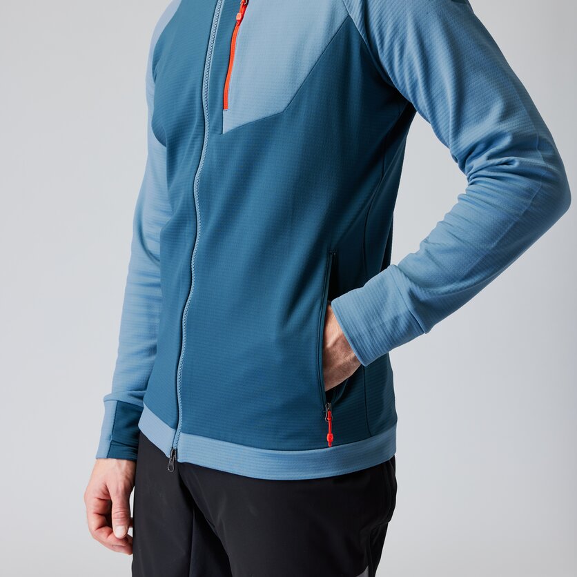 Martini Sportswear - OPEN.MIND - Fleecejacke in poseidon-moon - product.alttext.Detail 2 - Herren