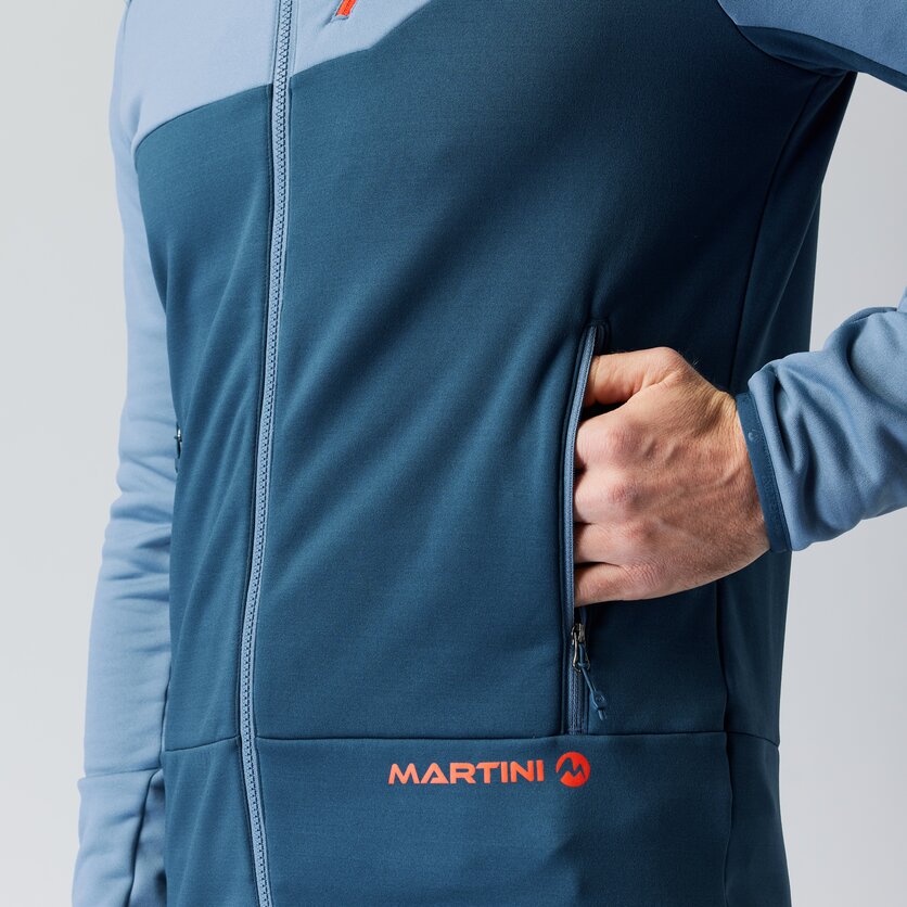 Martini Sportswear - BURN - Fleecejacke in poseidon-moon - product.alttext.Detail 2 - Herren