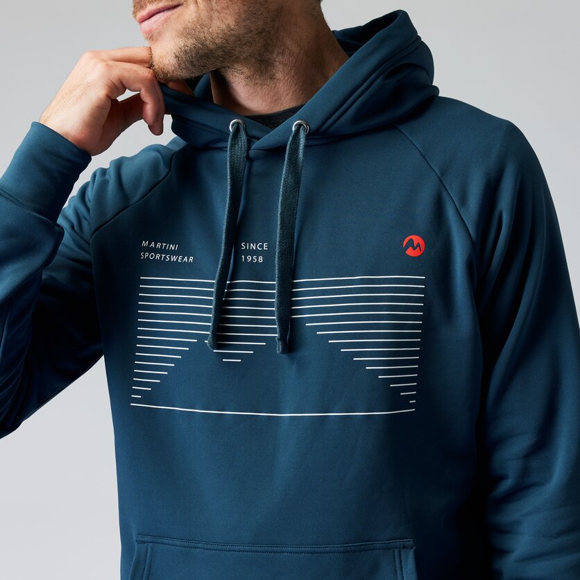 Martini Sportswear - LET'S GO_MTN - Hoodies in poseidon - product.alttext.Detail 1 - Men