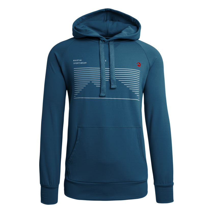 Martini Sportswear - LET'S GO_MTN - Hoodies in poseidon - product.alttext.Vorderansicht - Men