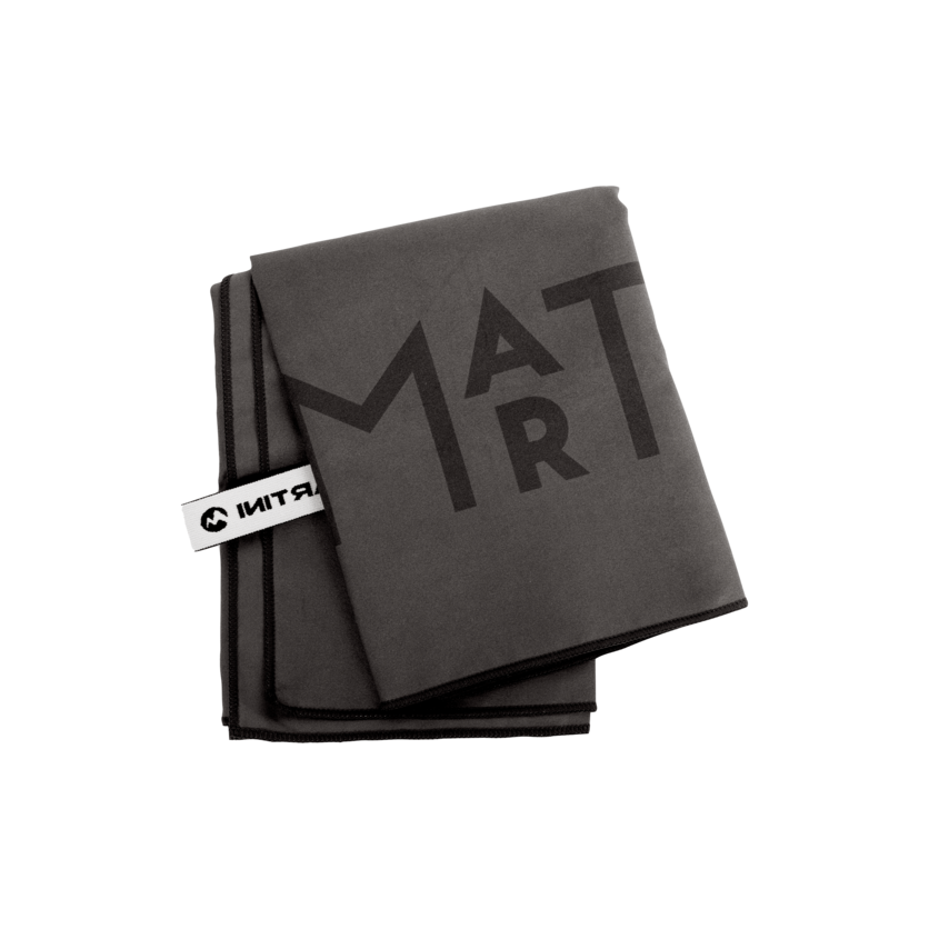 Martini Sportswear - TRAILBUDDY Towel Uni - Towel in steel - product.alttext.Rückansicht - Unisex