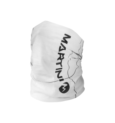 Martini Sportswear - ALL PASSION_S233 Tube Uni - Neck warmer in white - front view - Unisex