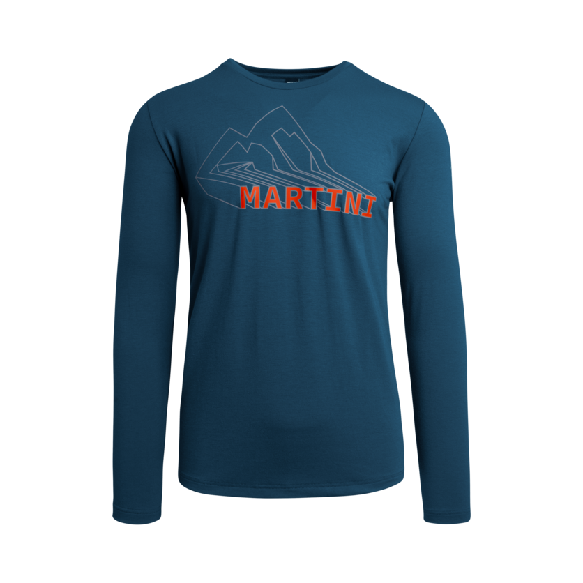 Martini Sportswear - GUIDE - Langarmshirts in poseidon - product.alttext.Vorderansicht - Herren