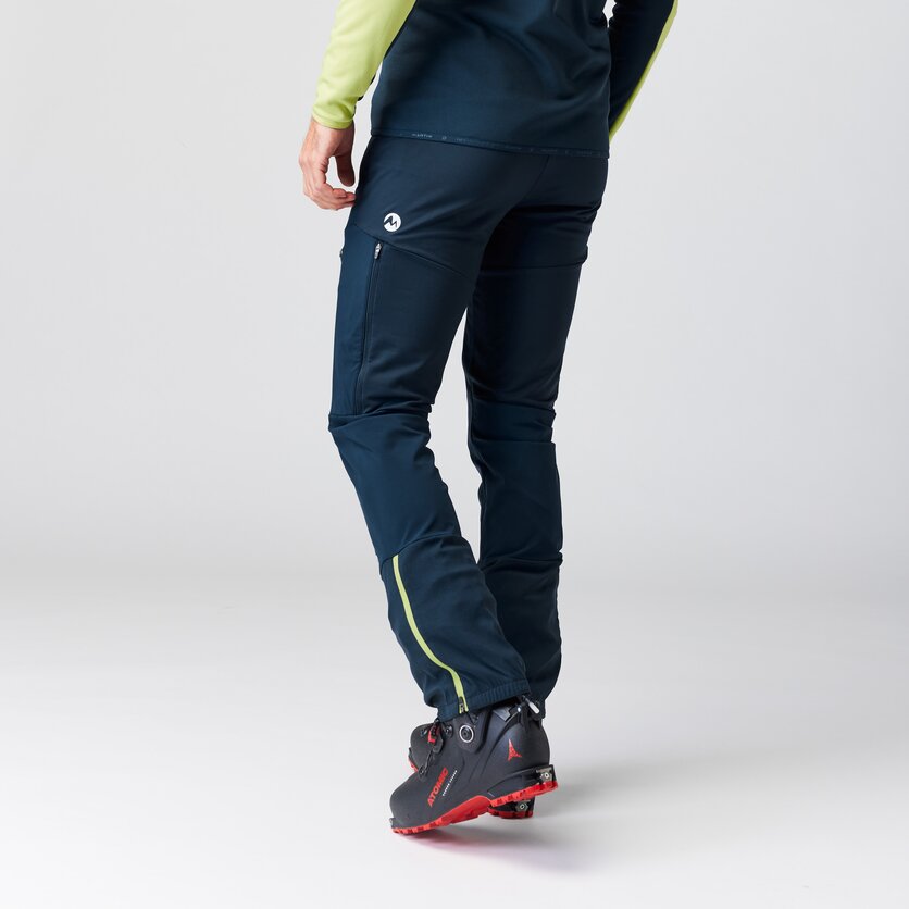 Martini Sportswear - HAUTE ROUTE - Long pants in black-lava - product.alttext.Rückansicht Model - Men