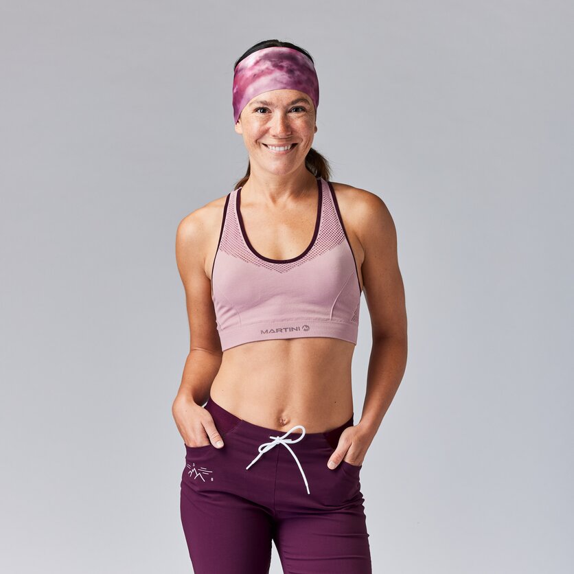 Martini Sportswear - WANTED Bra Seamless W - Sport BHs in wild rose - product.alttext.Vorderansicht Model - Damen