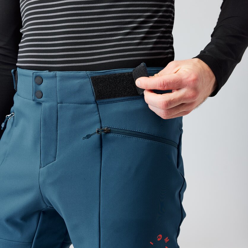 Martini Sportswear - MARMOTTA - Long pants in black - Detail 4 - Men