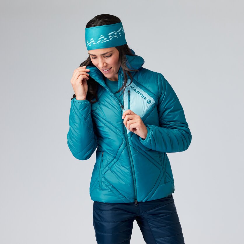 Martini Sportswear - BROAD.PEAK - Primaloft & Gloft Jacken in plume-hollyhock - product.alttext.Vorderansicht Model - Damen