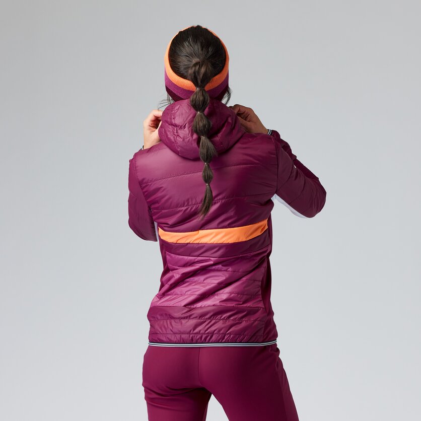 Martini Sportswear - LIBERTY - Primaloft & Gloft Jacken in plume-hollyhock-poppy - product.alttext.Rückansicht Model - Damen