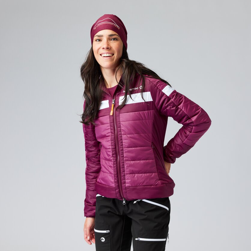 Martini Sportswear - ANETO - Primaloft & Gloft Jacken in plume-hollyhock - product.alttext.Vorderansicht Model - Damen