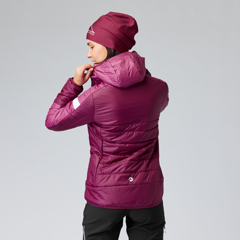 Martini Sportswear - ANETO - Primaloft & Gloft Jacken in plume-hollyhock - product.alttext.Rückansicht Model - Damen