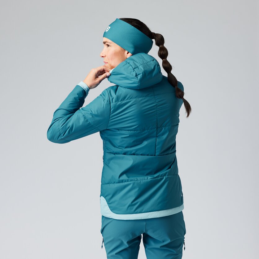 Martini Sportswear - VESUV - Primaloft & Gloft Jacken in plume-hollyhock - product.alttext.Rückansicht Model - Damen