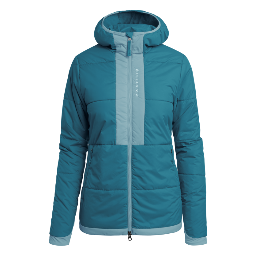 Martini Sportswear - VESUV - Giacche Primaloft e Gloft in lake-ice - vista frontale - Donna