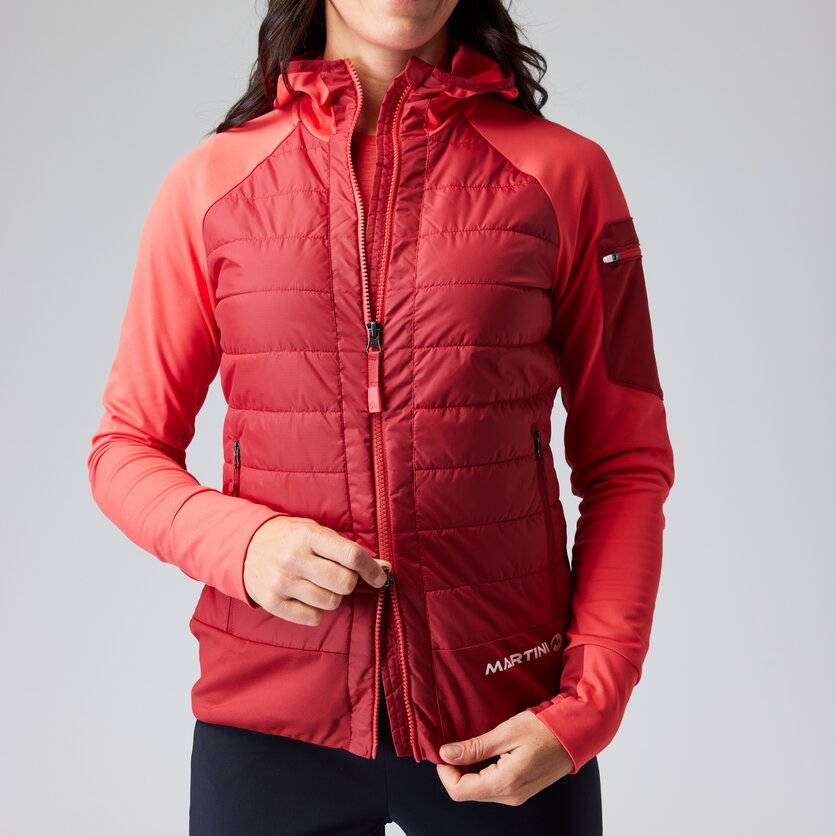 Martini Sportswear - COLIMA - Hybrid jackets in lake-ice - Detail 1 - Women