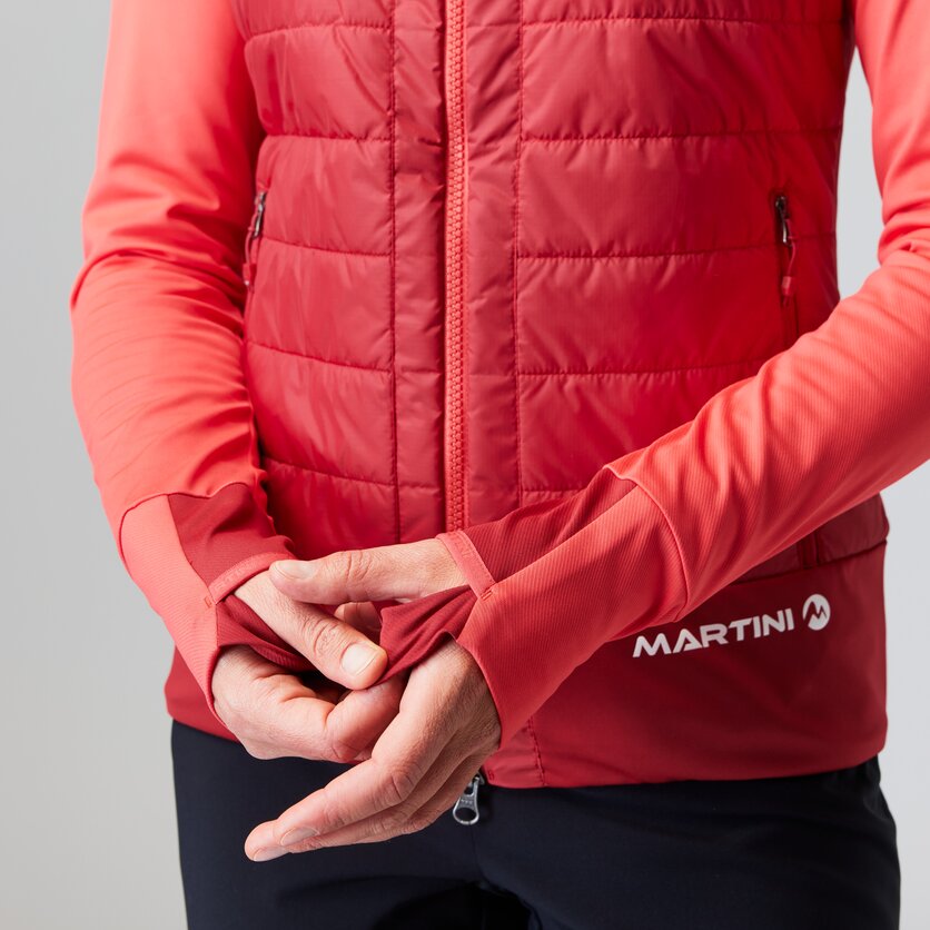 Martini Sportswear - COLIMA - Hybrid jackets in lake-ice - Detail 4 - Women