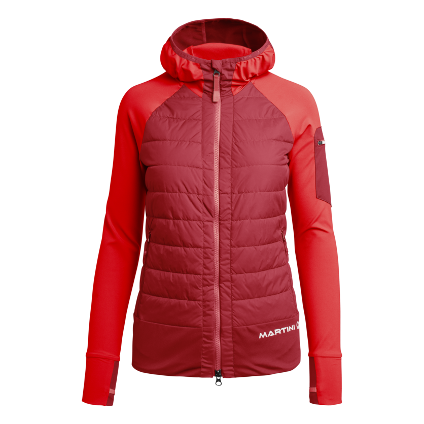 Martini Sportswear - COLIMA - Hybrid jackets in passion-scooter - front view - Women