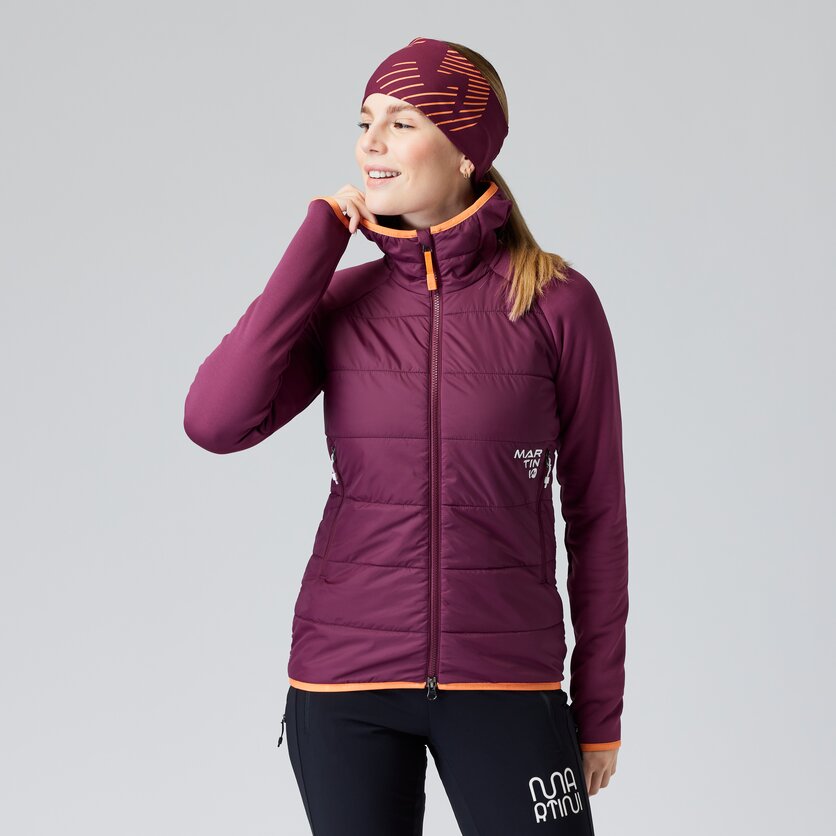 Martini Sportswear - PRIORITY_2.0 - Hybridjacken in plume - product.alttext.Vorderansicht Model - Damen