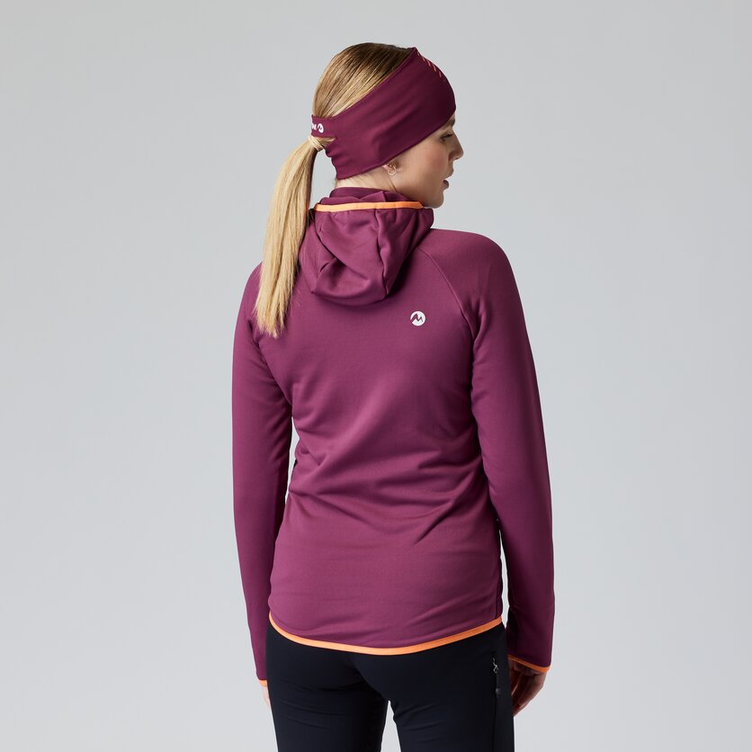 Martini Sportswear - PRIORITY_2.0 - Hybridjacken in plume - product.alttext.Rückansicht Model - Damen