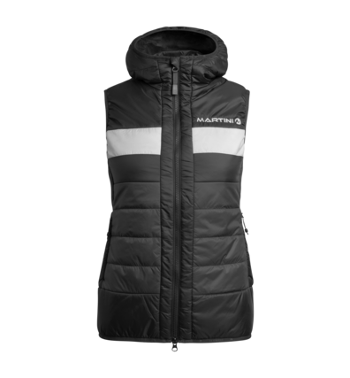 Martini Sportswear - GROW.UP - Gilet in Nero - vista frontale - Donna