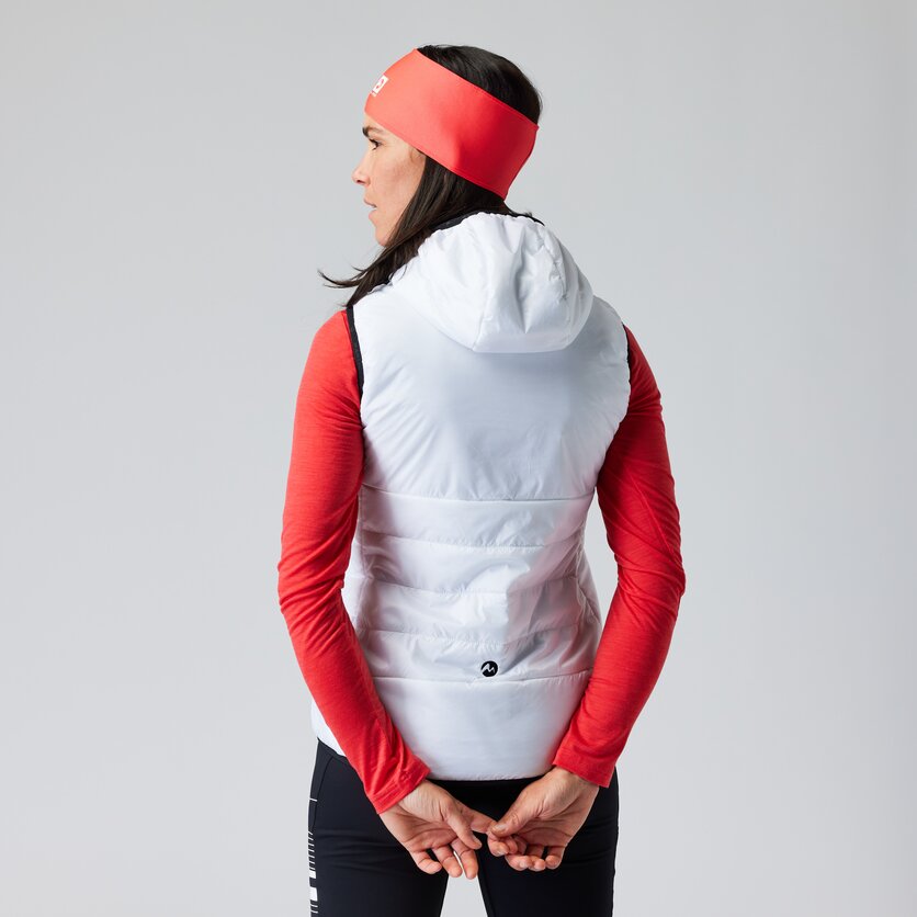 Martini Sportswear - GROW.UP - Outdoor vests in lake-ice - rear view model - Women