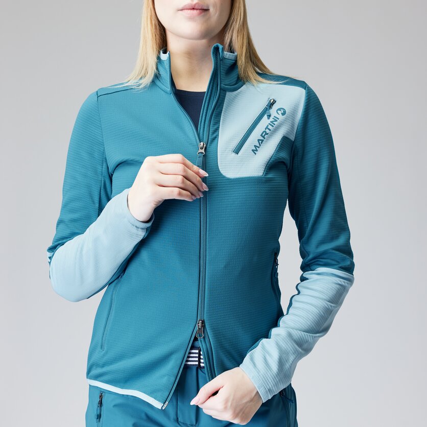 Martini Sportswear - RE.ACT - Fleecejacke in plume-hollyhock - product.alttext.Detail 1 - Damen