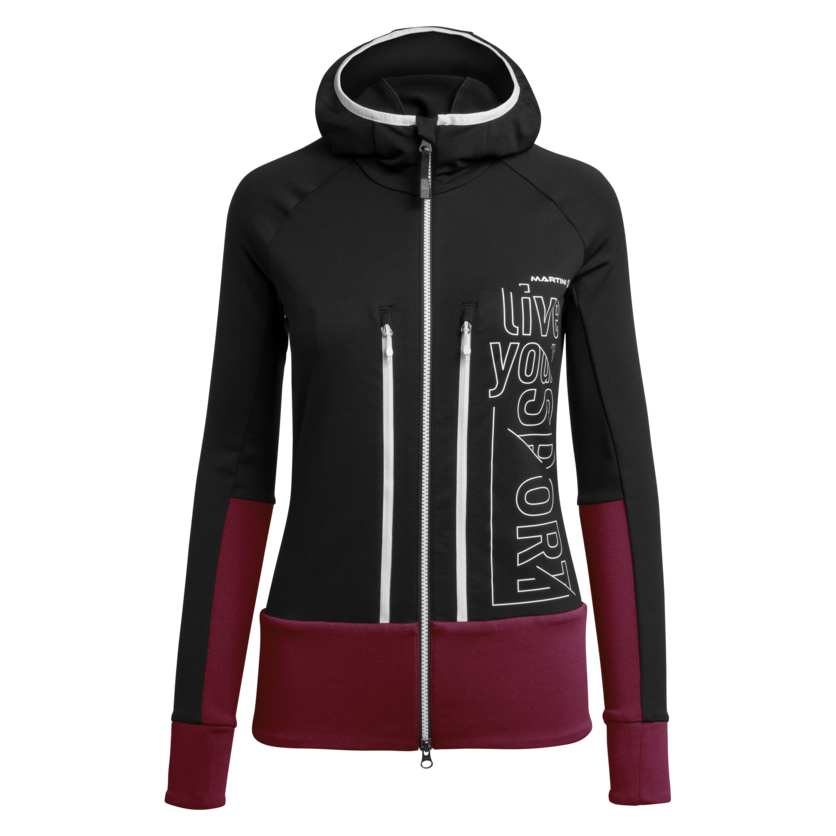 Martini Sportswear - CERVINO - Midlayers in black-plume - product.alttext.Vorderansicht - Women