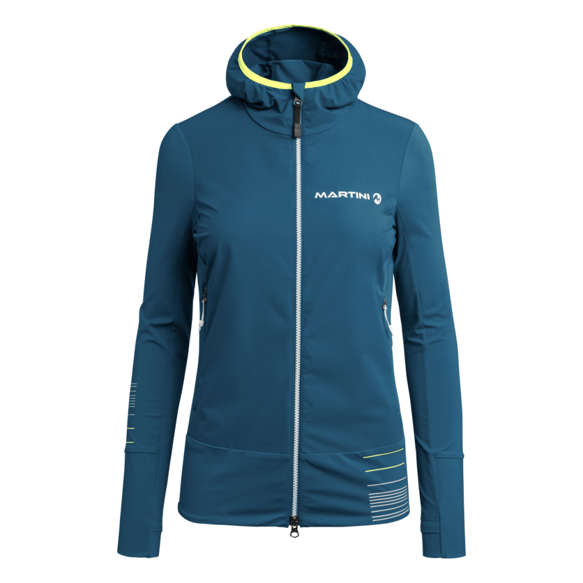 Martini Sportswear - MAJELLA - Hybrid jackets in poseidon-daiquiri - front view - Women