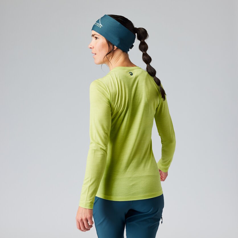 Martini Sportswear - SWAG - Langarmshirts in hollyhock - product.alttext.Rückansicht Model - Damen