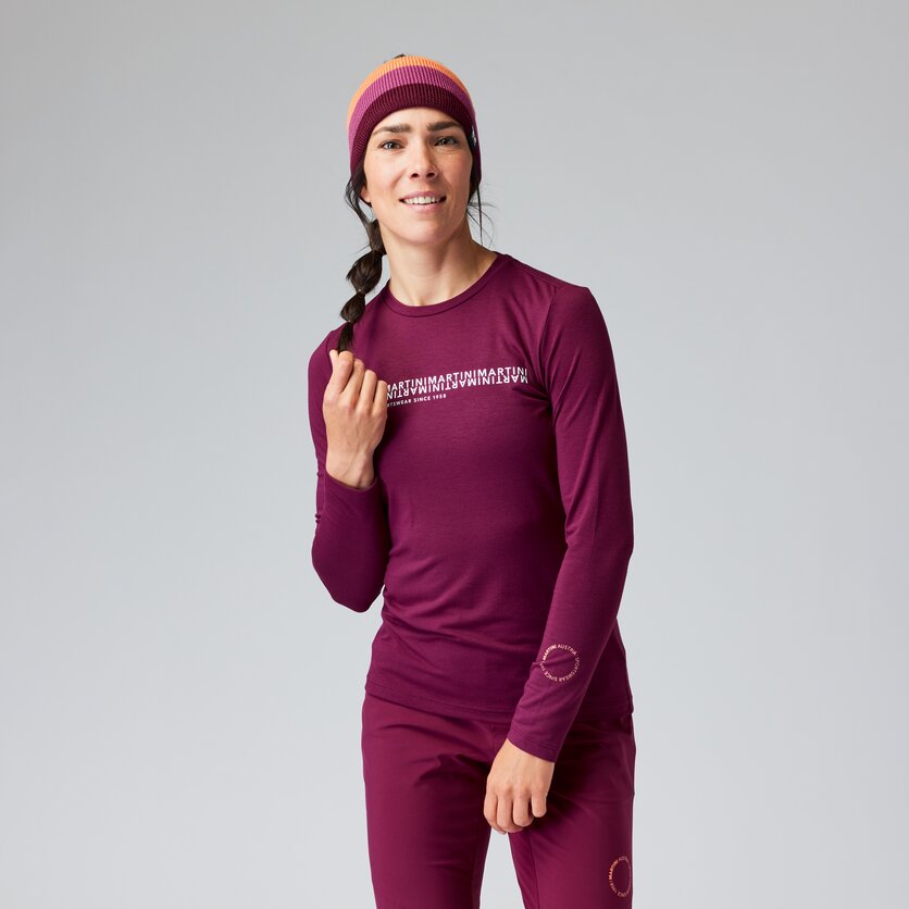 Martini Sportswear - NIOB - Longsleeves in plume - product.alttext.Vorderansicht Model - Women