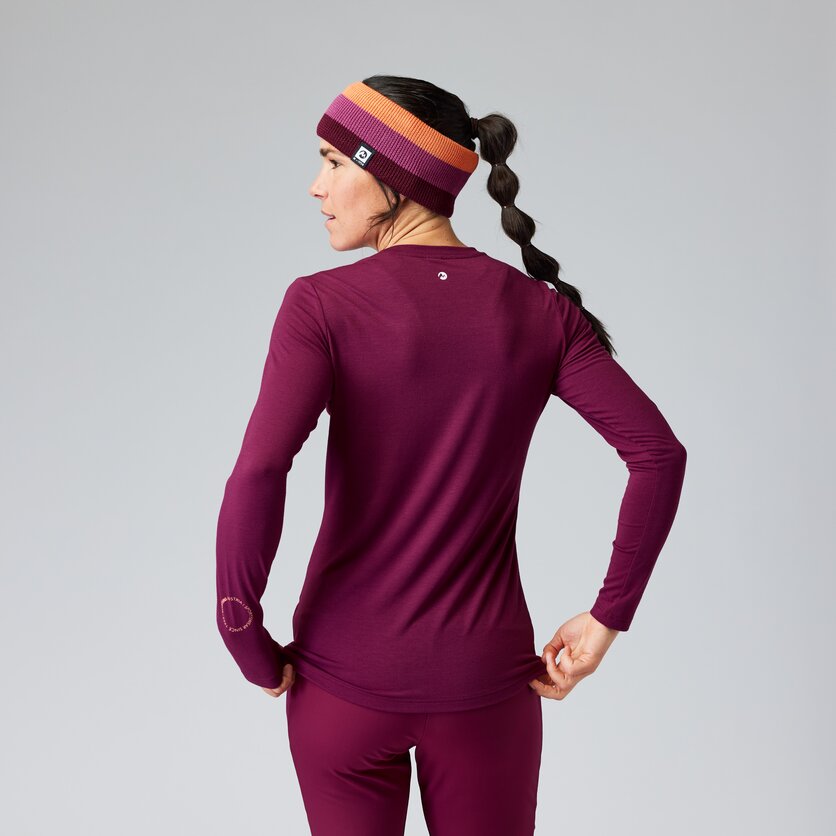 Martini Sportswear - NIOB - Longsleeves in plume - product.alttext.Rückansicht Model - Women