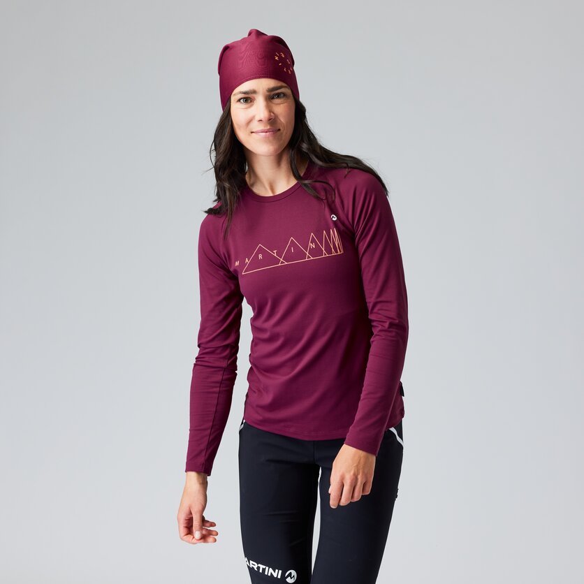 Martini Sportswear - SORAYA - Langarmshirts in plume - product.alttext.Vorderansicht Model - Damen