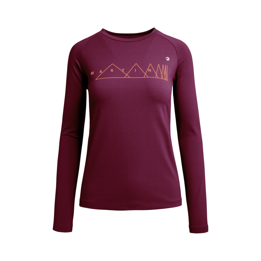 Martini Sportswear - SORAYA - Langarmshirts in plume - product.alttext.Vorderansicht - Damen