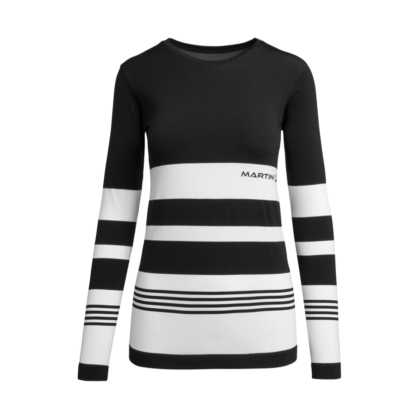 Martini Sportswear - PASSION - Longsleeves in black-white - product.alttext.Vorderansicht - Women