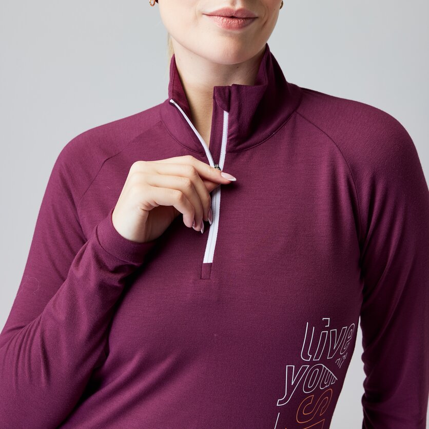 Martini Sportswear - HEARTBEAT - Langarmshirts in plume-poppy - product.alttext.Detail 1 - Damen