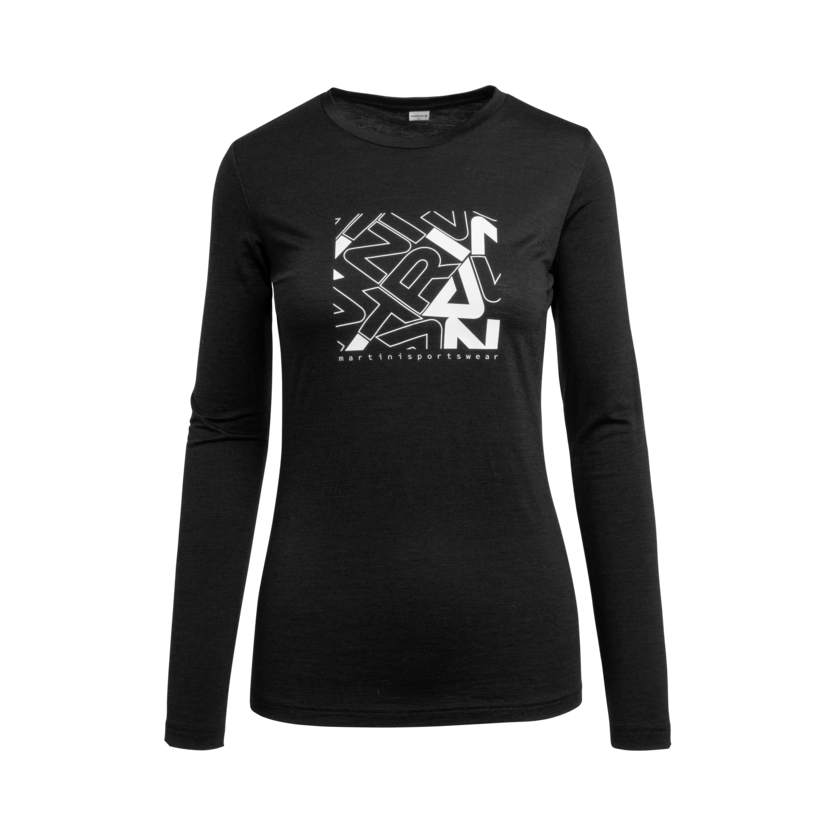 Martini Sportswear - BREATH - Langarmshirts in black - product.alttext.Vorderansicht - Damen