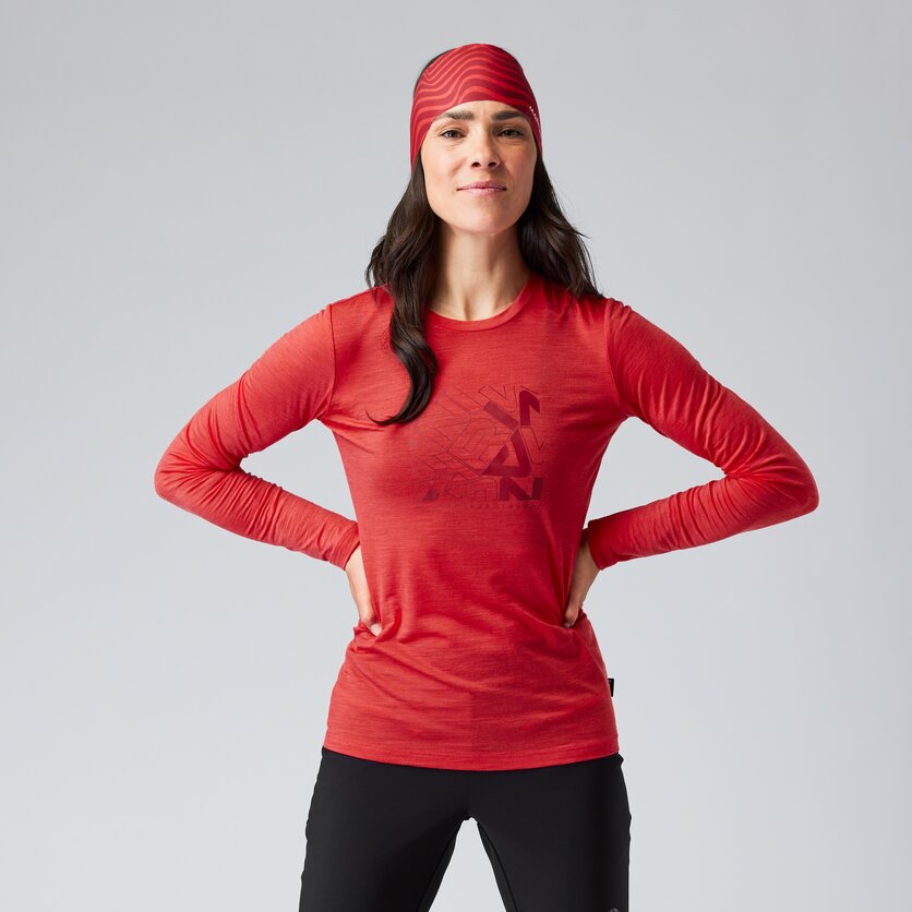 Martini Sportswear - BREATH - Langarmshirts in hollyhock - product.alttext.Vorderansicht Model - Damen