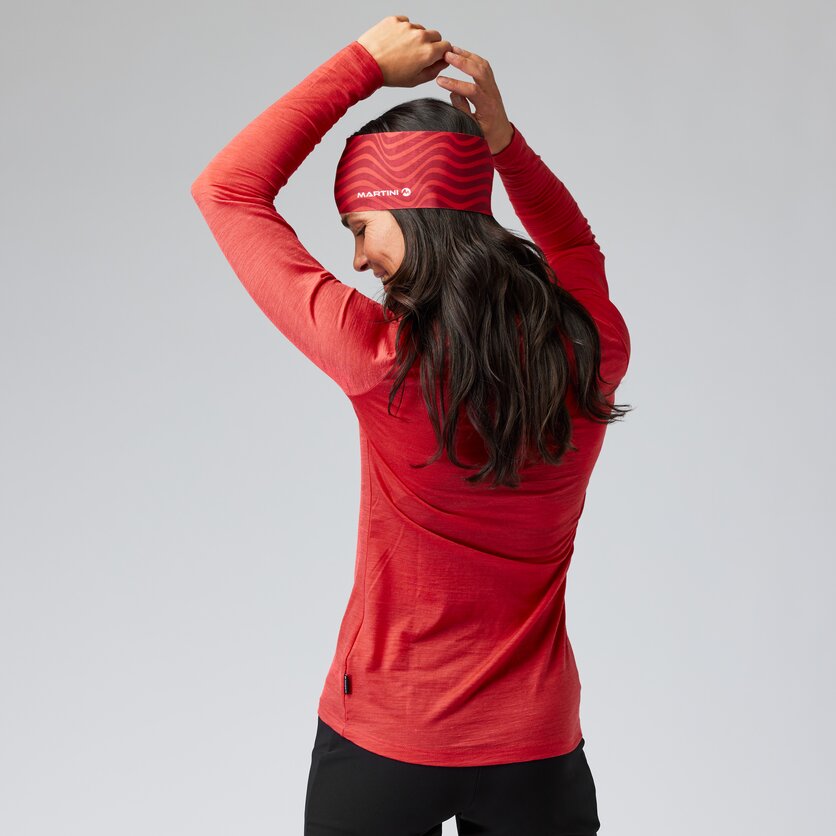 Martini Sportswear - BREATH - Langarmshirts in hollyhock - product.alttext.Rückansicht Model - Damen