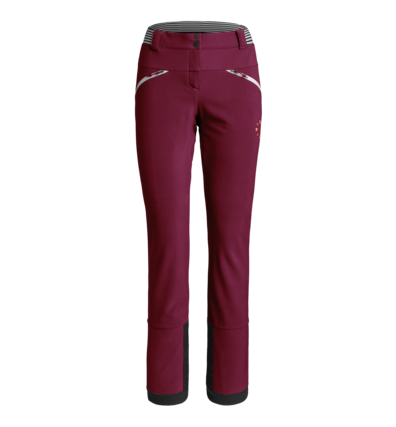 Martini Sportswear - PORDOI - Pantaloni in Prugna - vista frontale - Donna