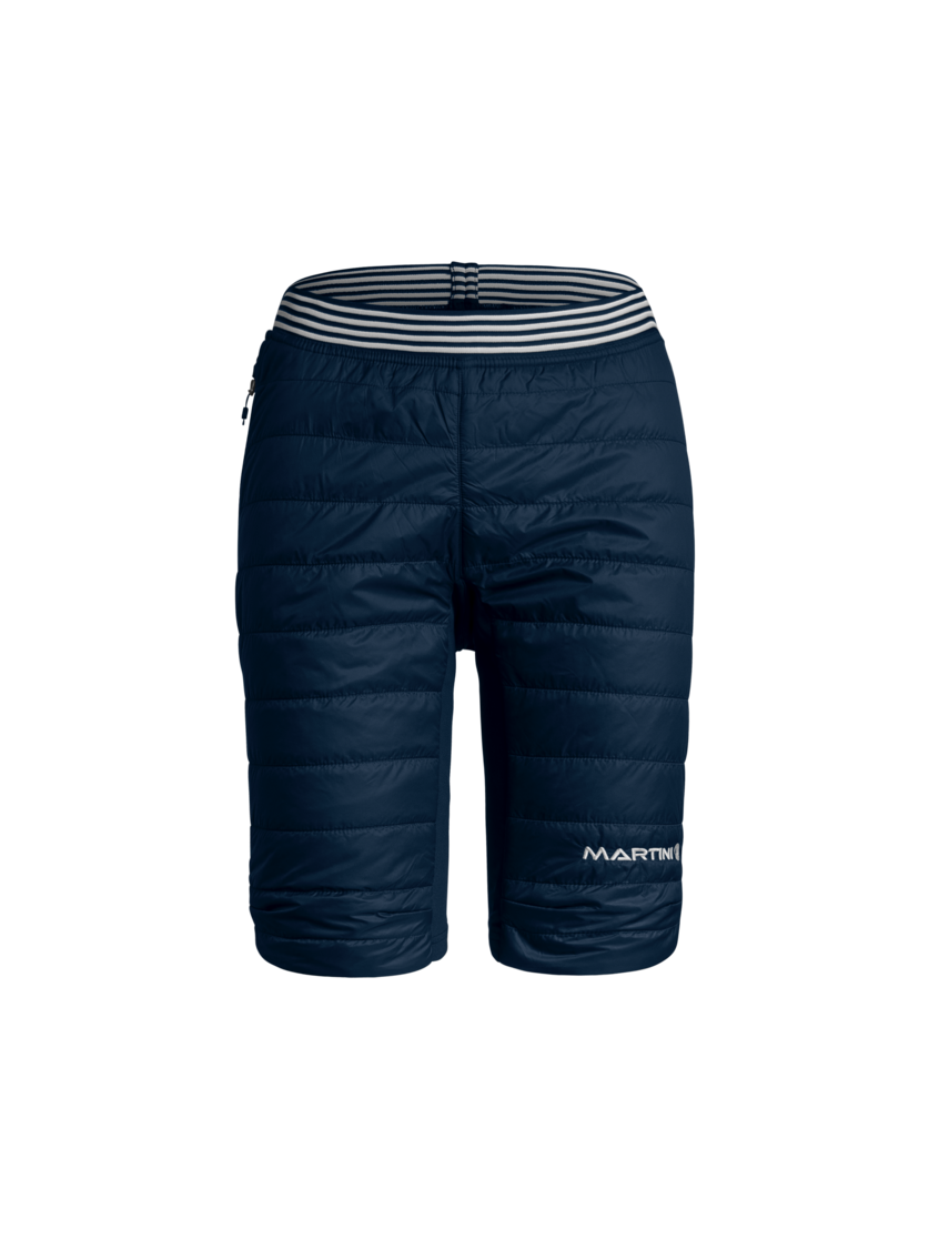 Martini Sportswear - WAY BACK - Insulated shorts in true navy - front view - Women