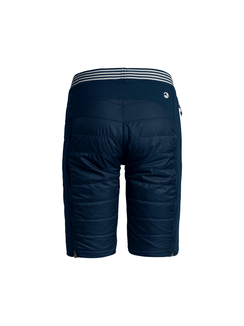 Martini Sportswear - WAY BACK - Insulated shorts in true navy - rear view - Women
