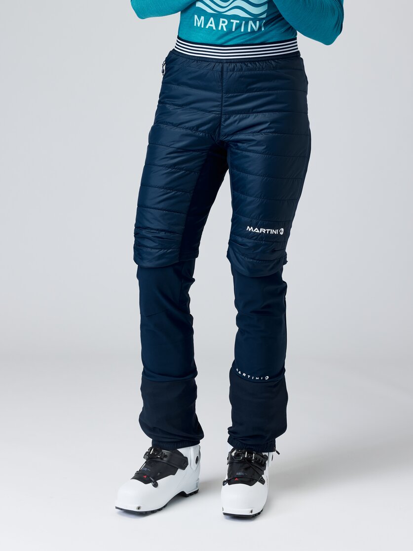 Martini Sportswear - WAY BACK - Insulated shorts in true navy - front view model - Women