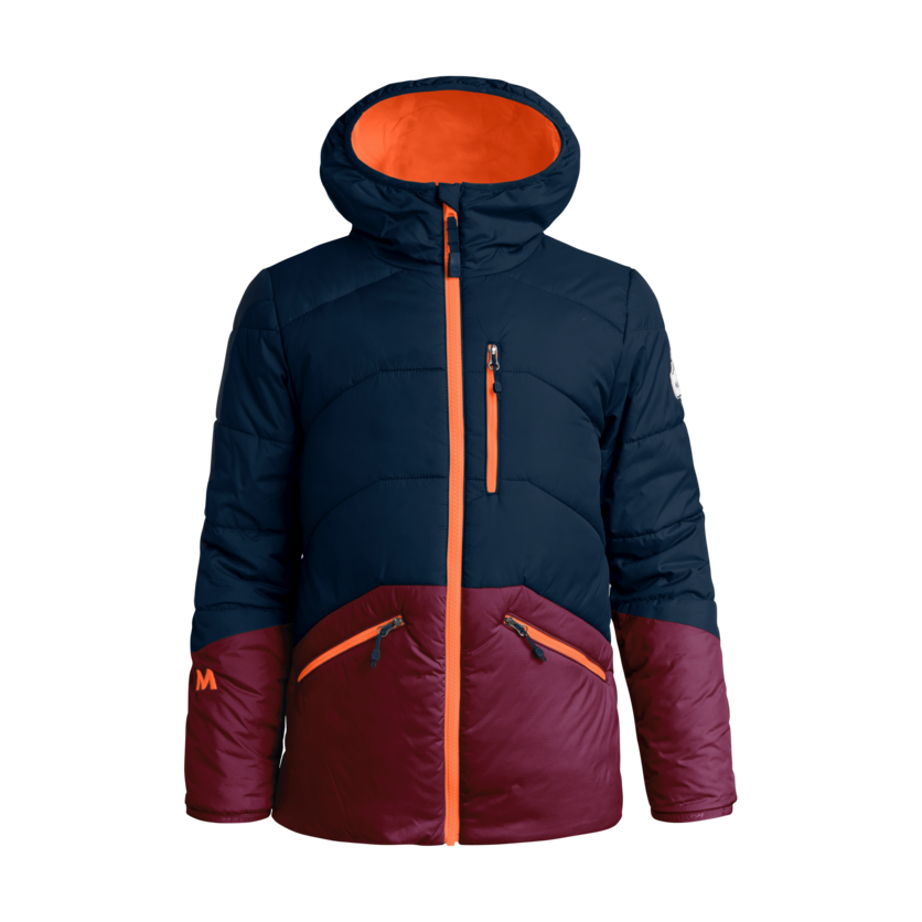 Martini Sportswear - CHAMOIS Kids - Primaloft & Gloft Jacken in true navy-plume - product.alttext.Vorderansicht - Kinder