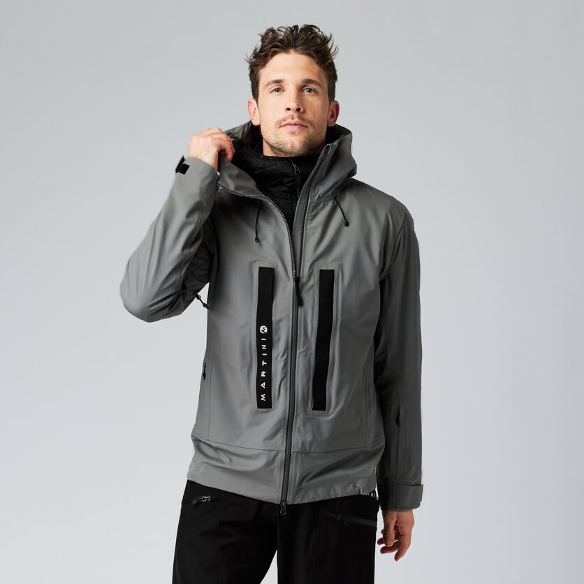 Martini Sportswear - PRO.TECT - Hardshell jackets in poseidon-lava - product.alttext.Vorderansicht Model - Men