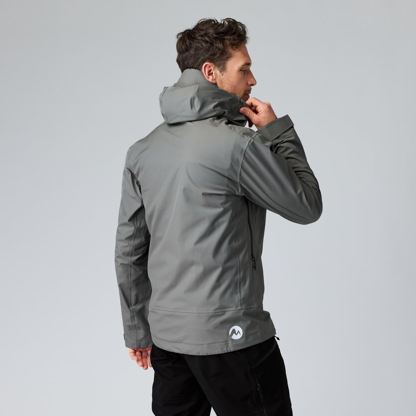 Martini Sportswear - PRO.TECT - Hardshell jackets in poseidon-lava - product.alttext.Rückansicht Model - Men