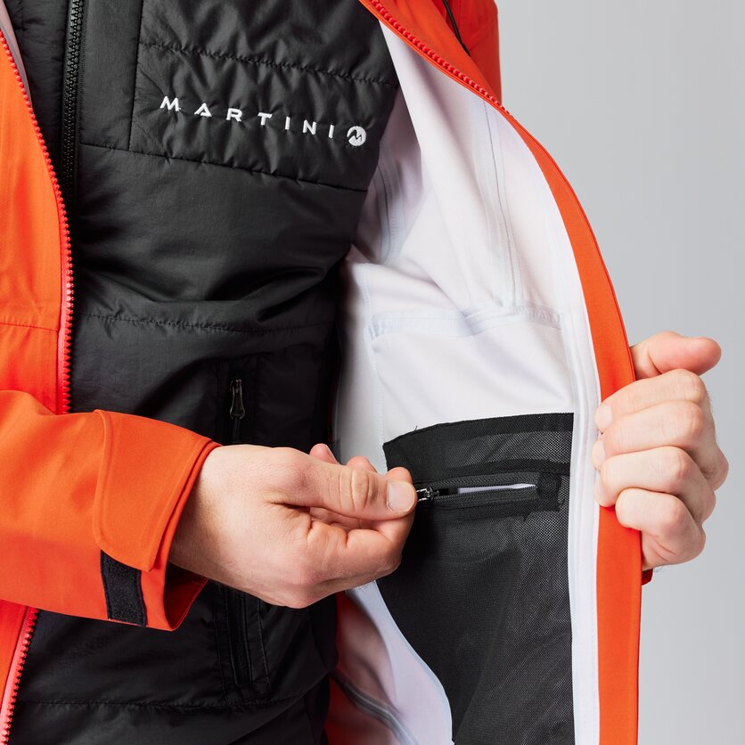 Martini Sportswear - YUSHAN - Hardshell jackets in lava - product.alttext.Detail 3 - Men